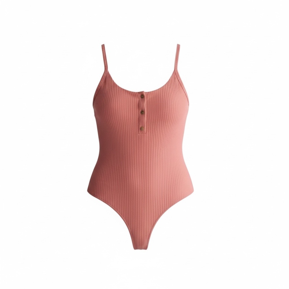 Victoria Sport Coral Bodysuit